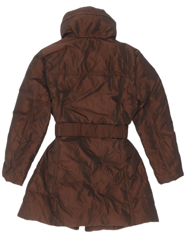 Marina Militare Abrigo acolchado para mujer UK 20 2XL Marrón Poliéster