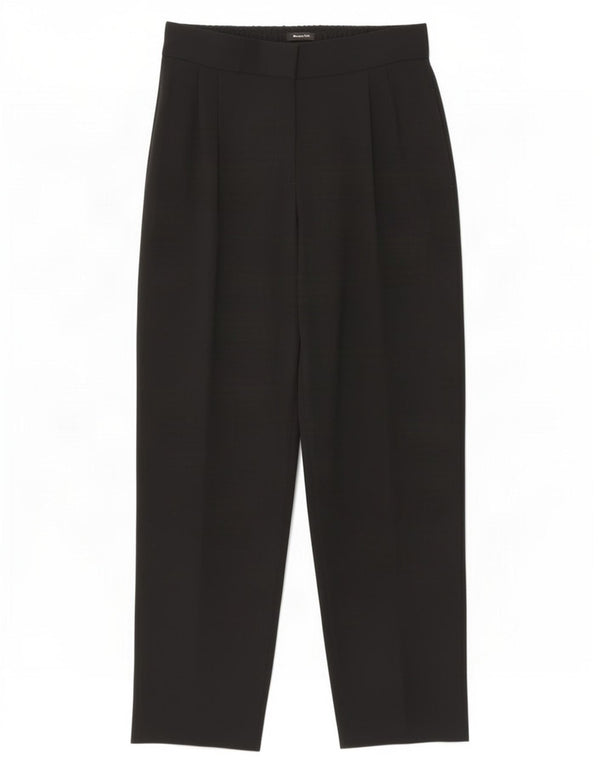 Massimo Dutti Pantalón Traje Pegged Mujer EU 36 XS W26 L27 Viscosa Negro