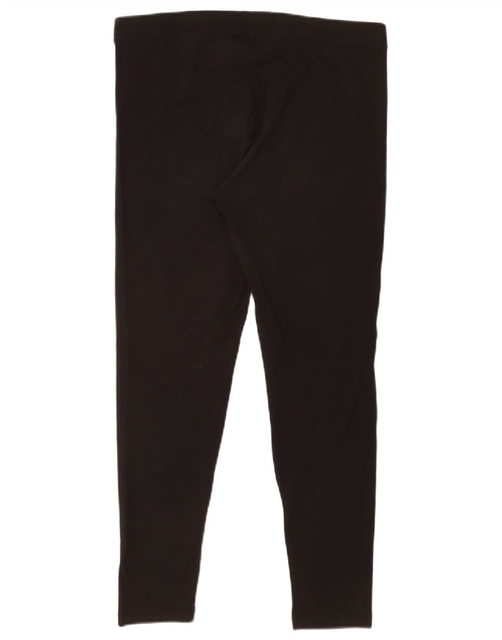 Marks & Spencer Leggings para mujer Reino Unido 44 Grande Algodón negro