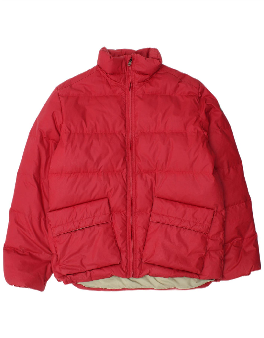 Diesel Chaqueta acolchada para hombre ES 42 XL Poliéster rojo