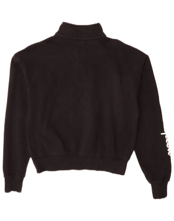 Champion Sudadera con gráfico extragrande para mujer UK 10 Small Black