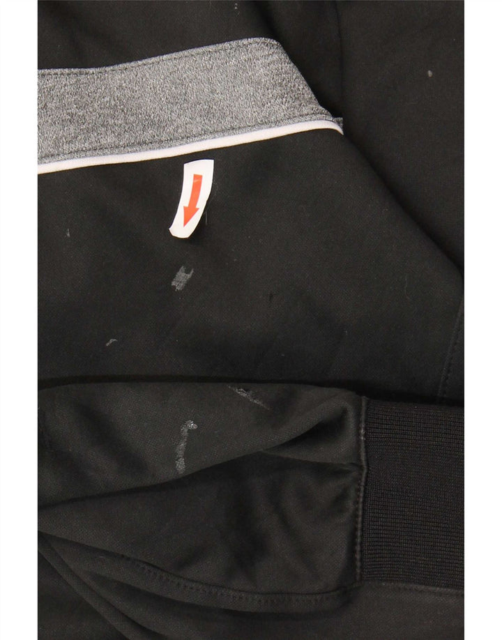 Champion Chaqueta de chándal para hombre XL Poliéster color block negro