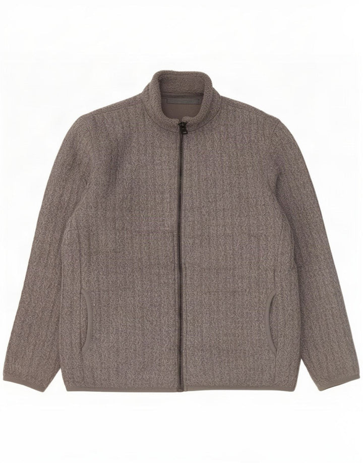 Marks & Spencer Suéter tipo cárdigan para hombre Acrílico gris grande