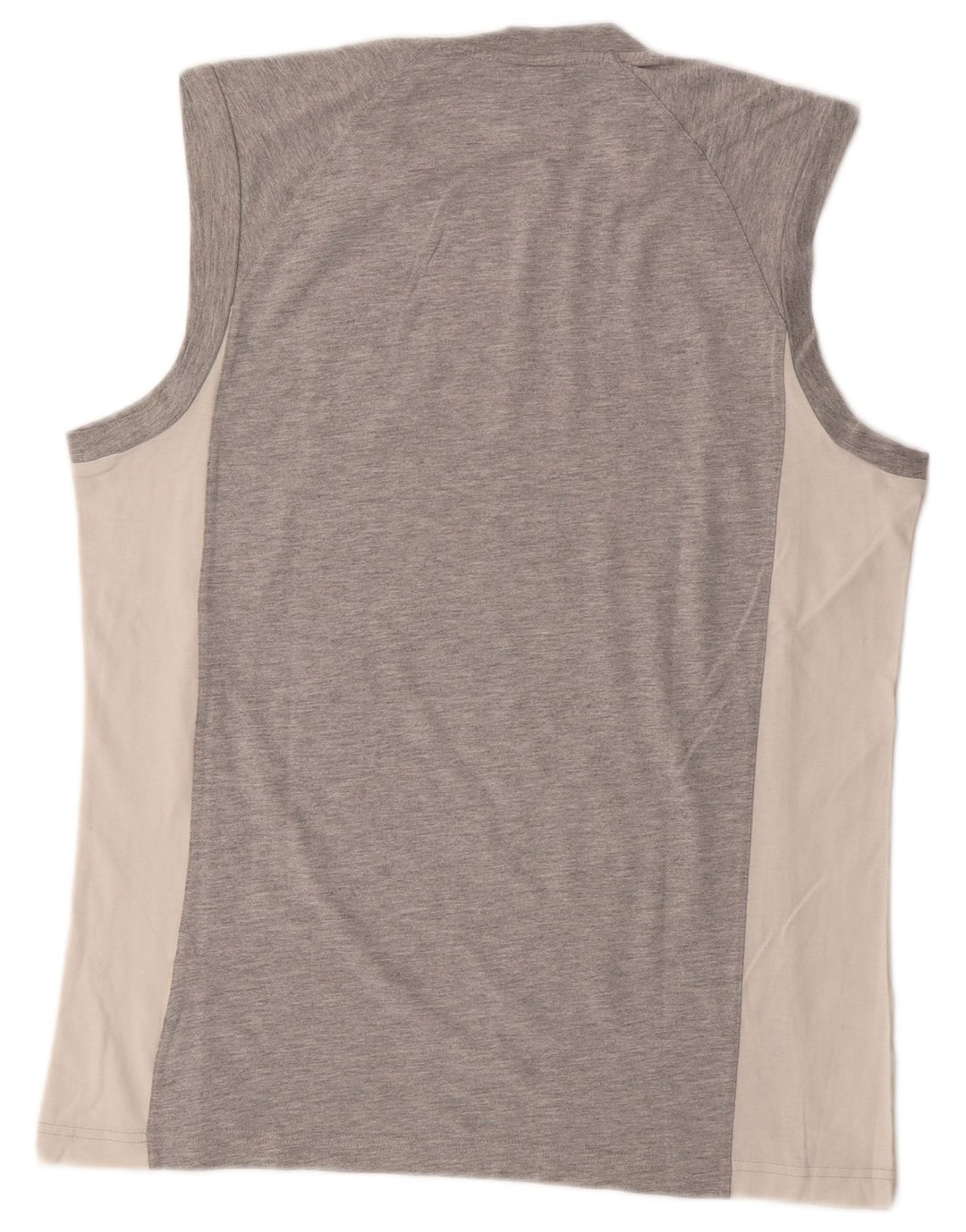 ADIDAS Hombre Graphic Vest Top Gris Medio Colorblock