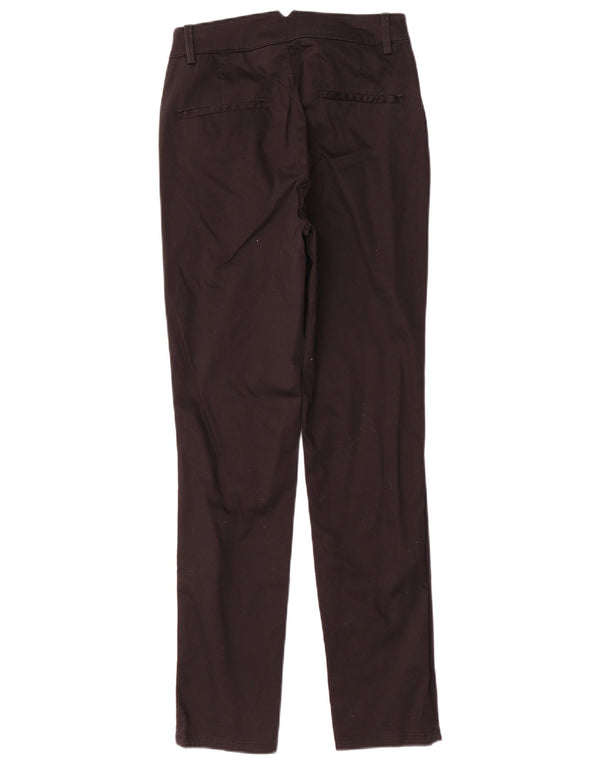 Massimo Dutti Pantalón Chino Slim Mujer EU 38 Small W26 L29 Negro