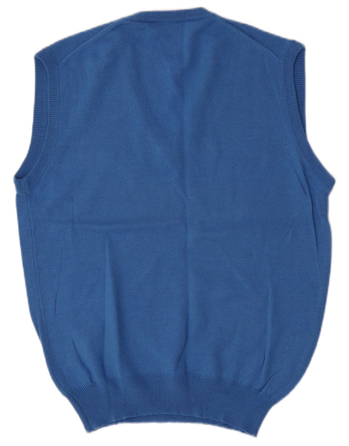 Bernhard Wagner - Camiseta sin mangas para hombre IT 52, talla grande, color azul