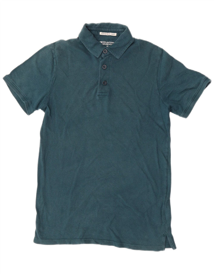 Polo para hombre Mountain Warehouse Small de algodón verde