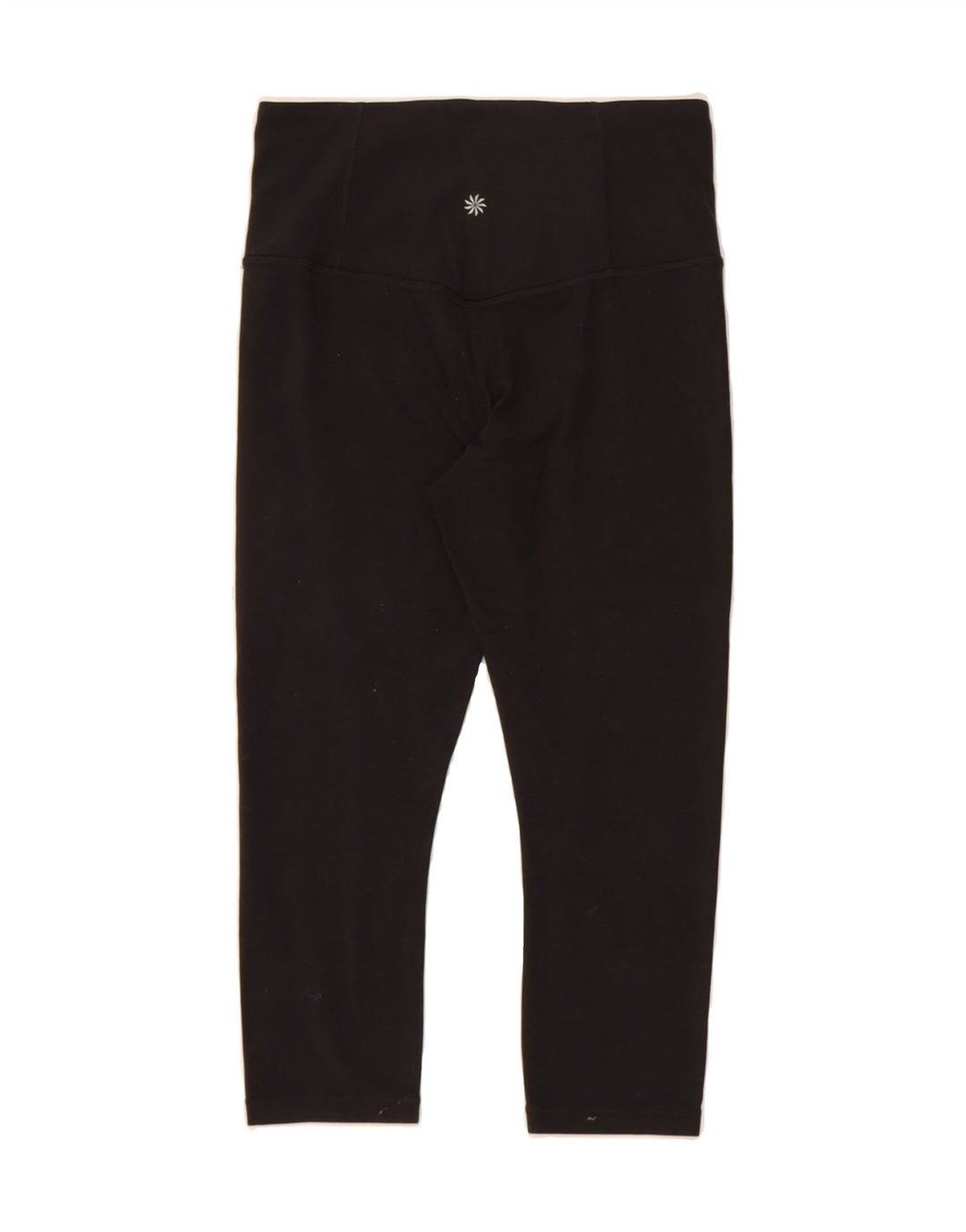 ATHLETA Womens Capri Leggings UK 10 Small  Black Nylon Vintage Athleta and Second-Hand Athleta from Messina Hembry 