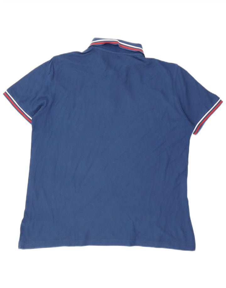 Polo Lotto Hombre Azul Grande