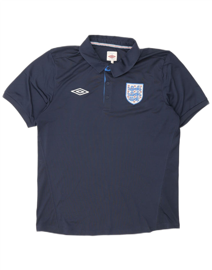 Umbro Polo Hombre Grande Azul Marino Poliéster Deportivo