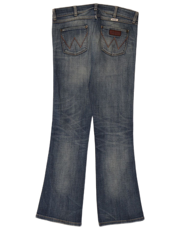 Vaqueros Wrangler Megan De Cintura Baja Para Mujer W27 L32 Algodón Azul