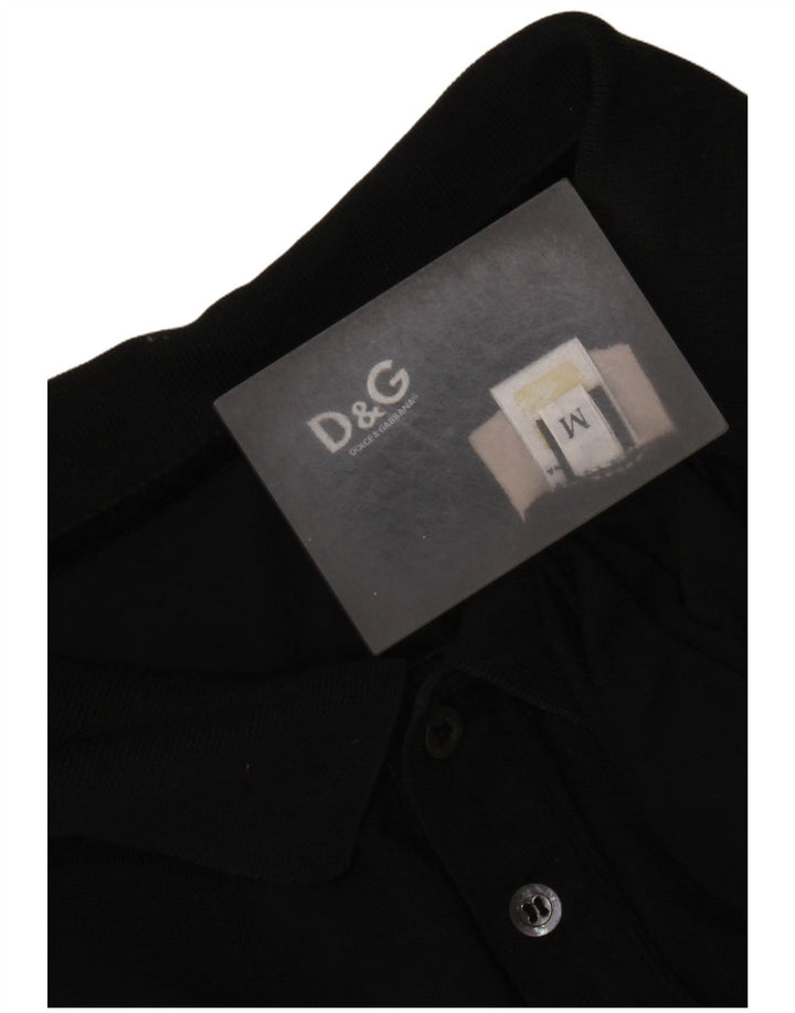 Dolce & Gabbana Polo Hombre Mediano Negro