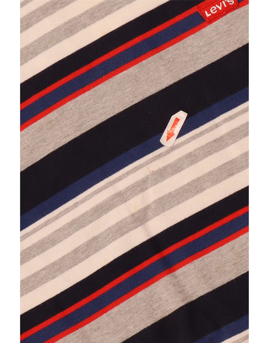 Levi's Hombre Sudadera Jumper Small Multicolor Rayas