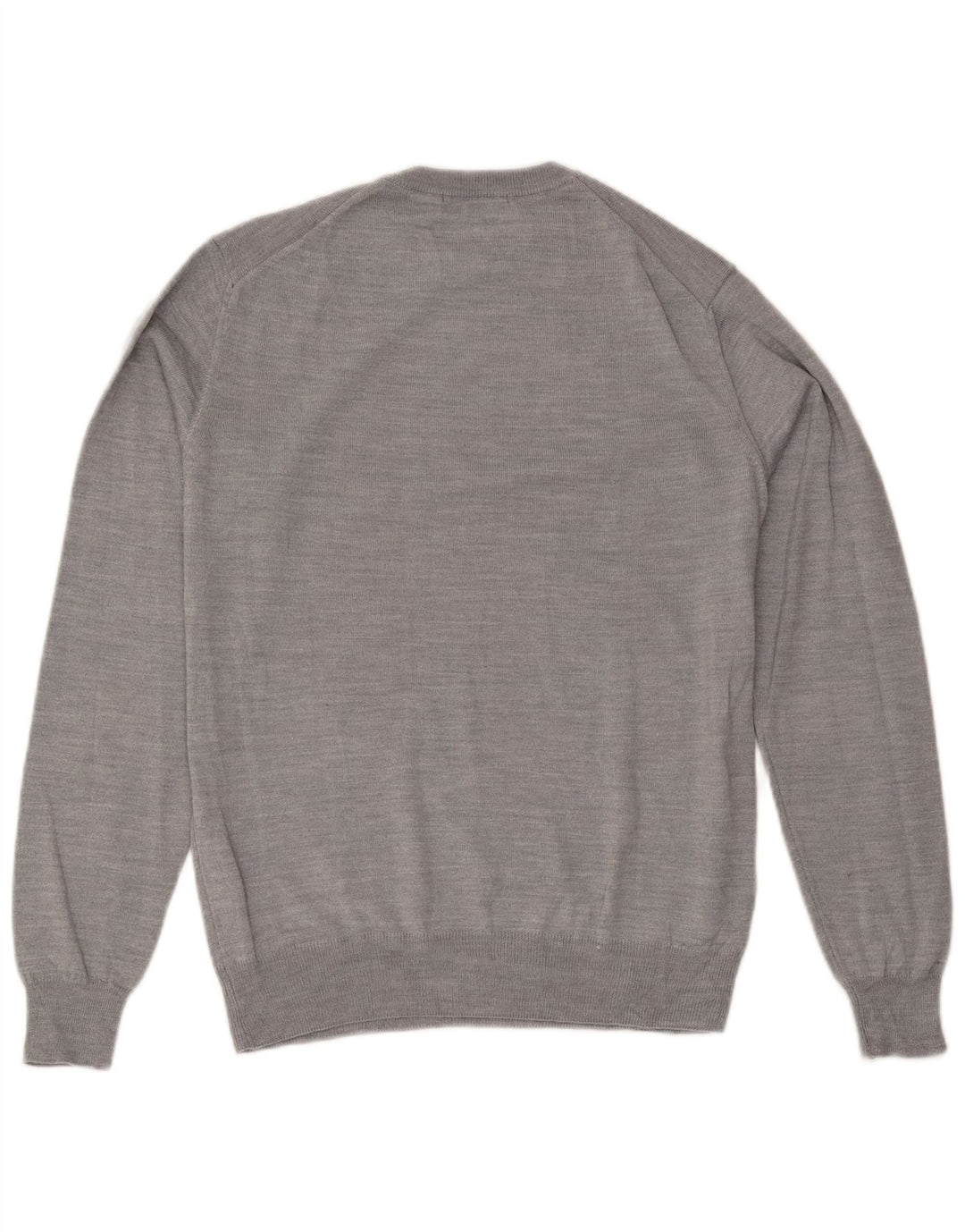 Jersey Trussardi Hombre Con Cuello Redondo De Lana Gris Medio
