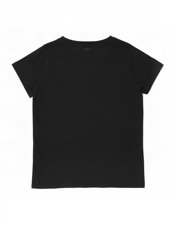 Levi's Camiseta para mujer Top UK 44 Medium Black Cotton