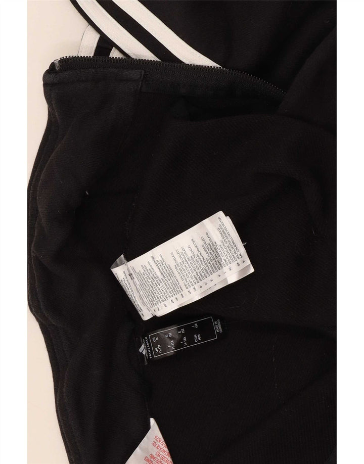 Adidas Chaqueta de chándal para niño 11-12 años Negro Poliéster