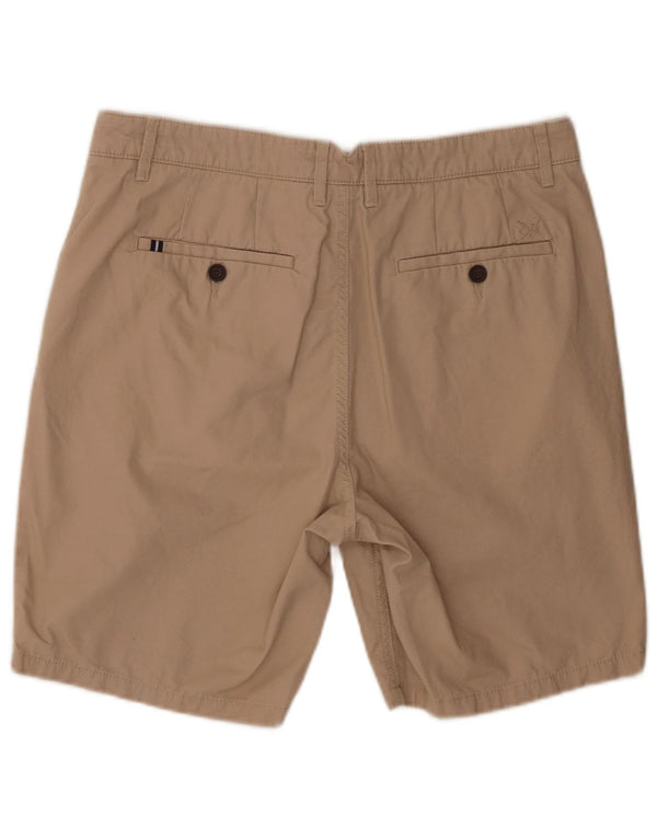 Crew Clothing Pantalones cortos chinos para hombre W34 Algodón beige grande