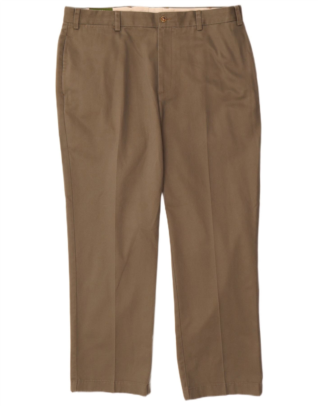 ORVIS Pantalón chino recto para hombre W38 L30 Algodón caqui