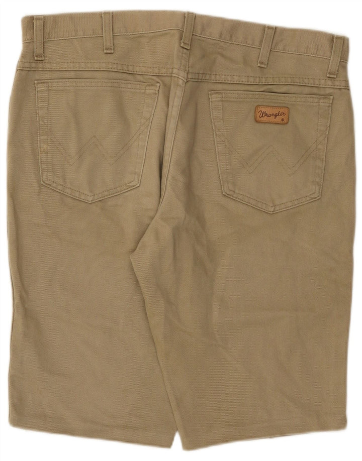 Wrangler Pantalones cortos de mezclilla Texas para hombre W36 Algodón beige grande