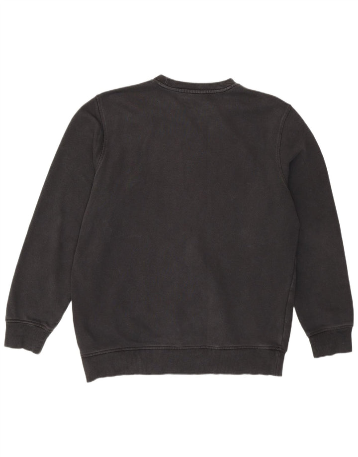 Reebok - Sudadera para hombre, talla grande, algodón negro