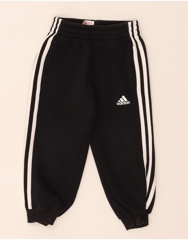 Adidas - Pantalón de chándal para niño, color negro, 3-4 años