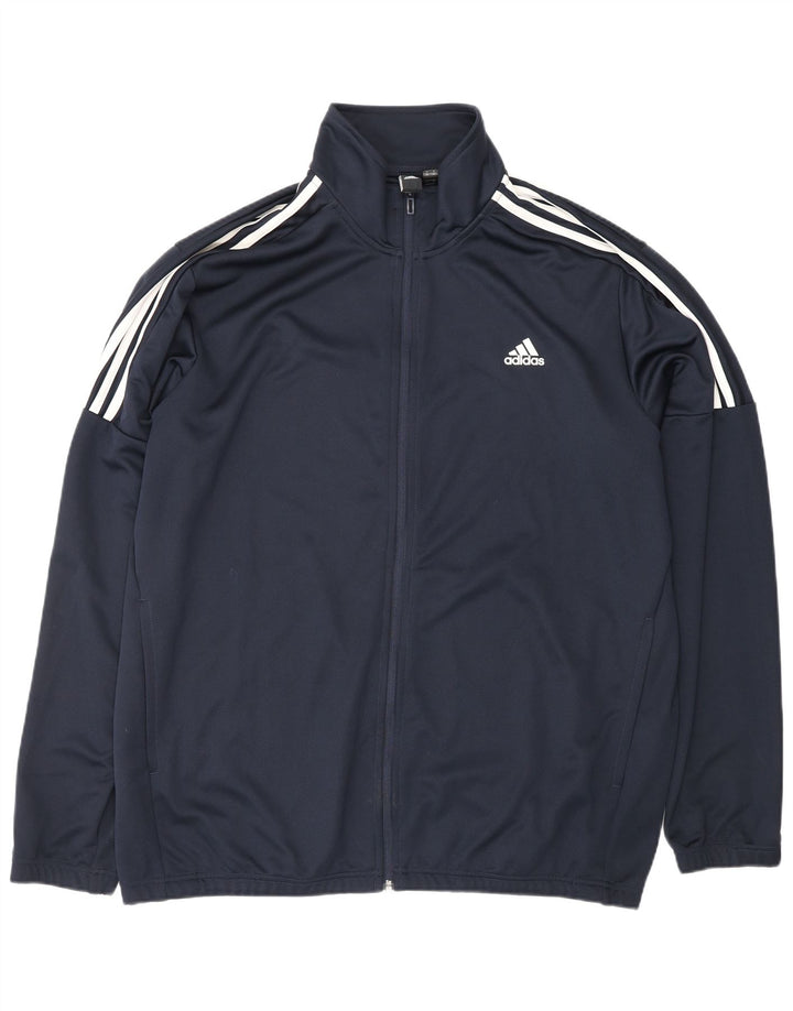 ADIDAS Chaqueta de chándal para hombre 2XL Azul marino Poliéster