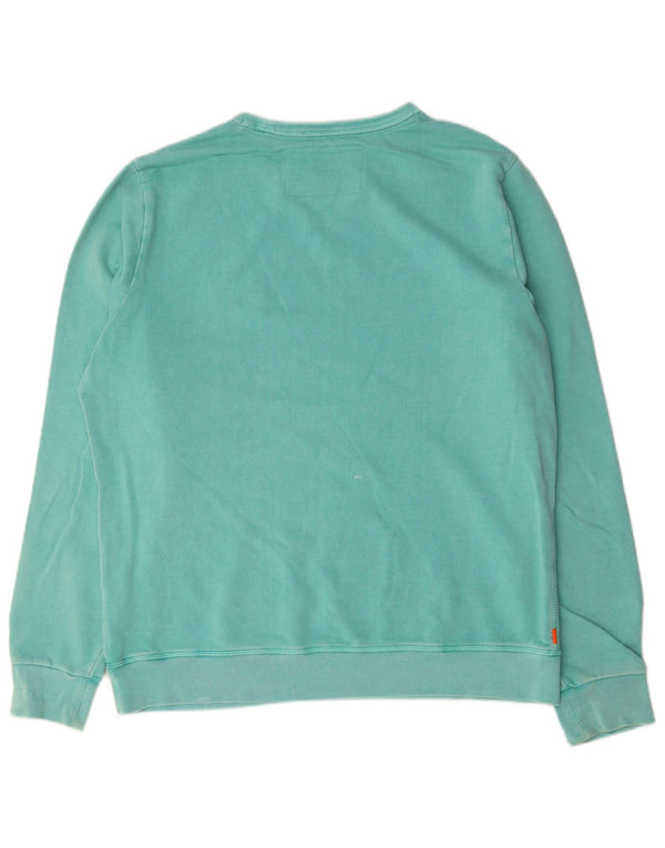 Superdry Hombre Sudadera Jumper 3XL Algodón Verde