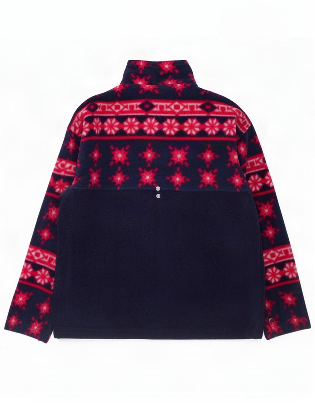 Chaqueta polar Bailo para mujer UK 46 Grande Azul Fair Isle Poliéster