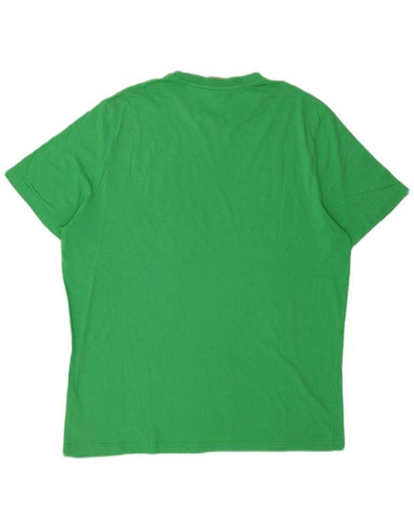 Camiseta Puma Hombre Top 2XL Algodón Verde
