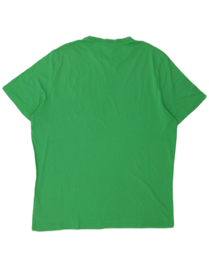 Camiseta Puma Hombre Top 2XL Algodón Verde