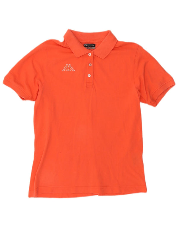 Kappa Polo para mujer UK 46 Large Naranja Algodón