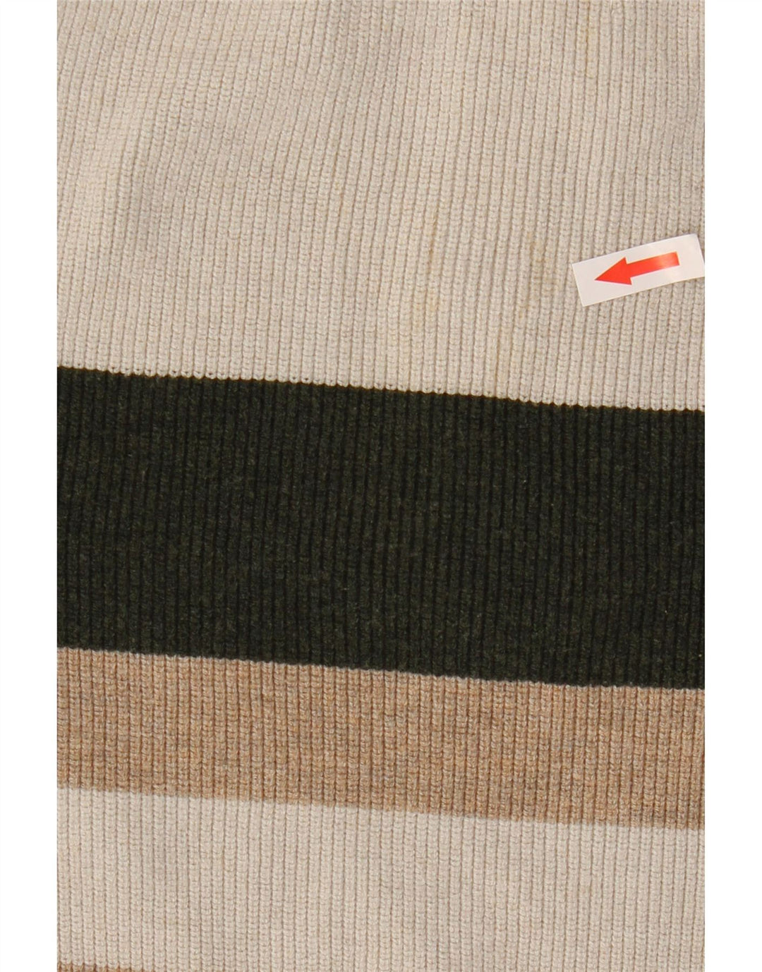 Marks & Spencer Suéter tipo jersey con cuello y cremallera para mujer UK 40 Small Grey Colourblock