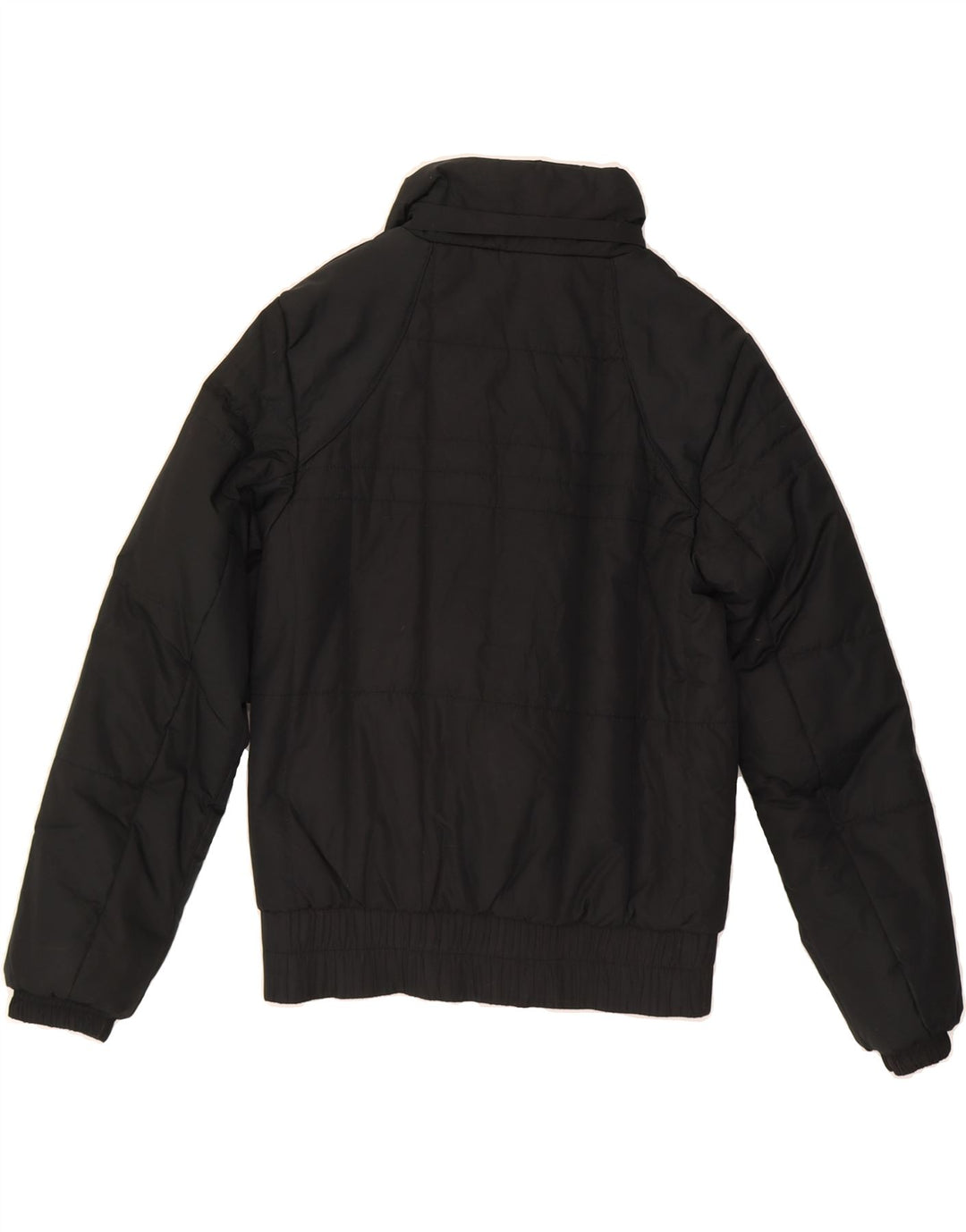 NIKE Womens Padded Jacket UK 12 Medium Black Polyester Vintage Nike and Second-Hand Nike from Messina Hembry 