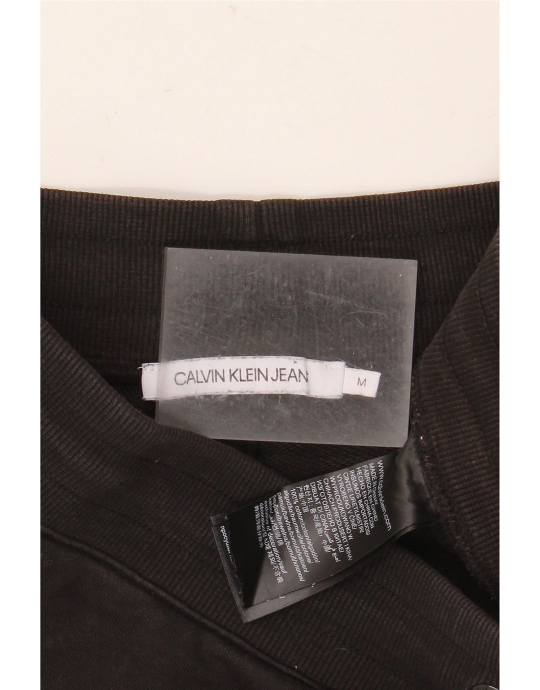 Calvin Klein Shorts deportivos gráficos para mujer Reino Unido 14 Algodón negro mediano