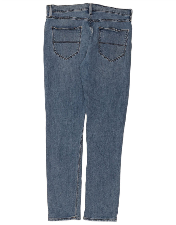 Marks & Spencer Vaqueros ajustados para hombre W34 L33 Algodón azul