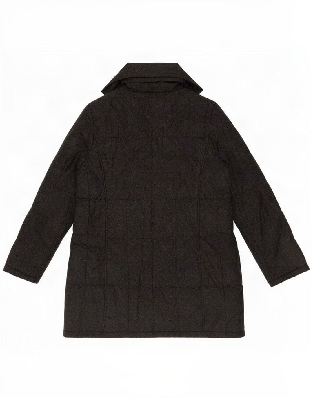 Marks & Spencer Abrigo acolchado para mujer UK 44 Poliéster gris medio
