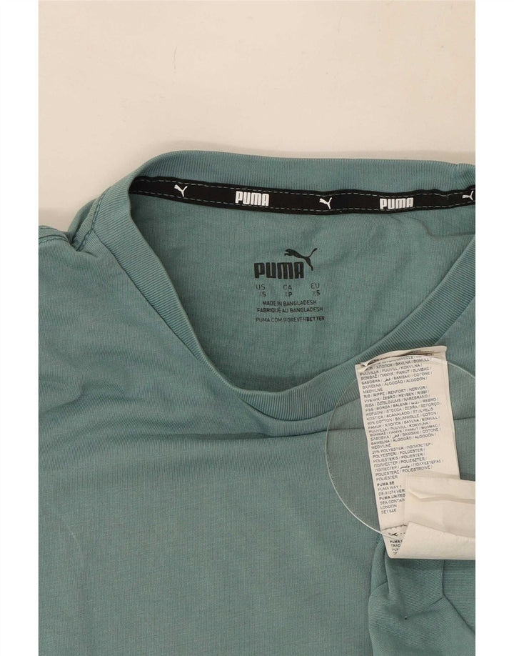 Camiseta Puma Hombre Top XS Verde Algodón