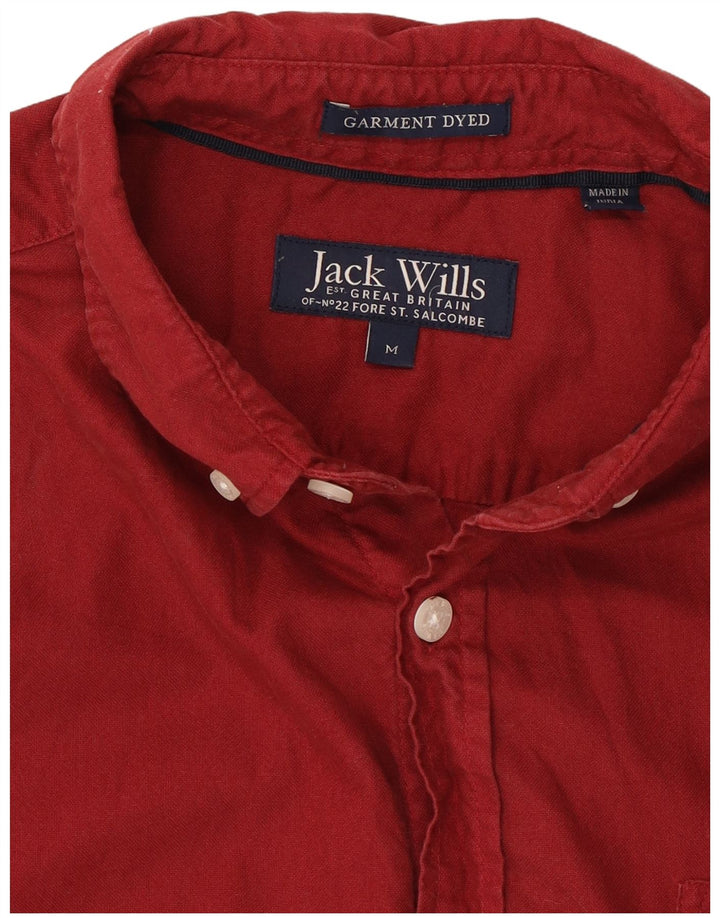 Camisa Jack Wills Hombre Mediana Roja