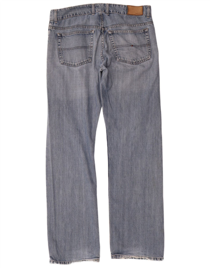 Tommy Hilfiger Vaqueros rectos para hombre W34 L36 Azul