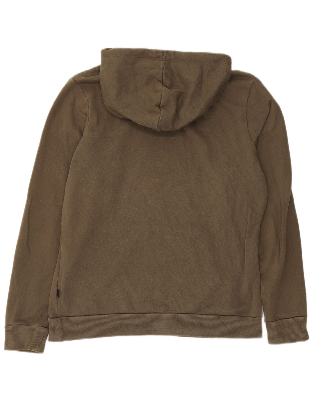 PUMA Jersey con capucha para hombre, color caqui mediano