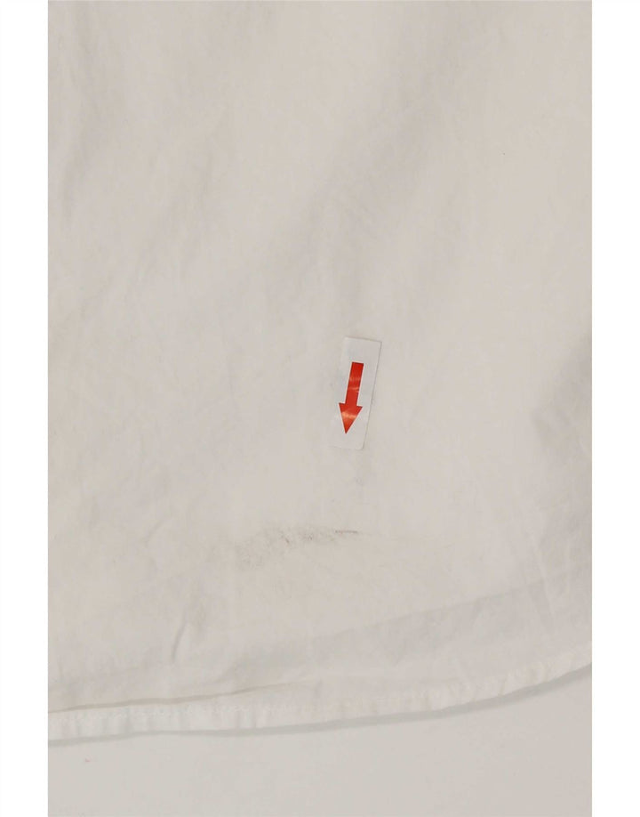 Camisa para hombre French Connection Grande de algodón blanco