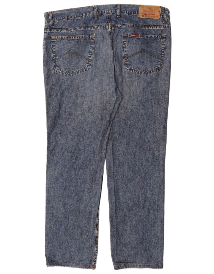 Carrera Jeans Rectos Para Hombre W42 L31 Algodón Azul
