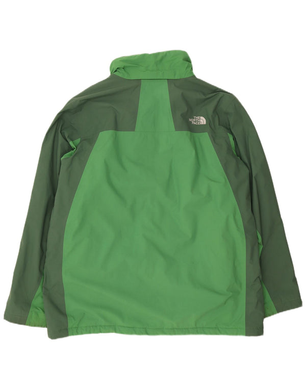 The North Face Chaqueta cortavientos para hombre UK 42 XL Nylon color block verde