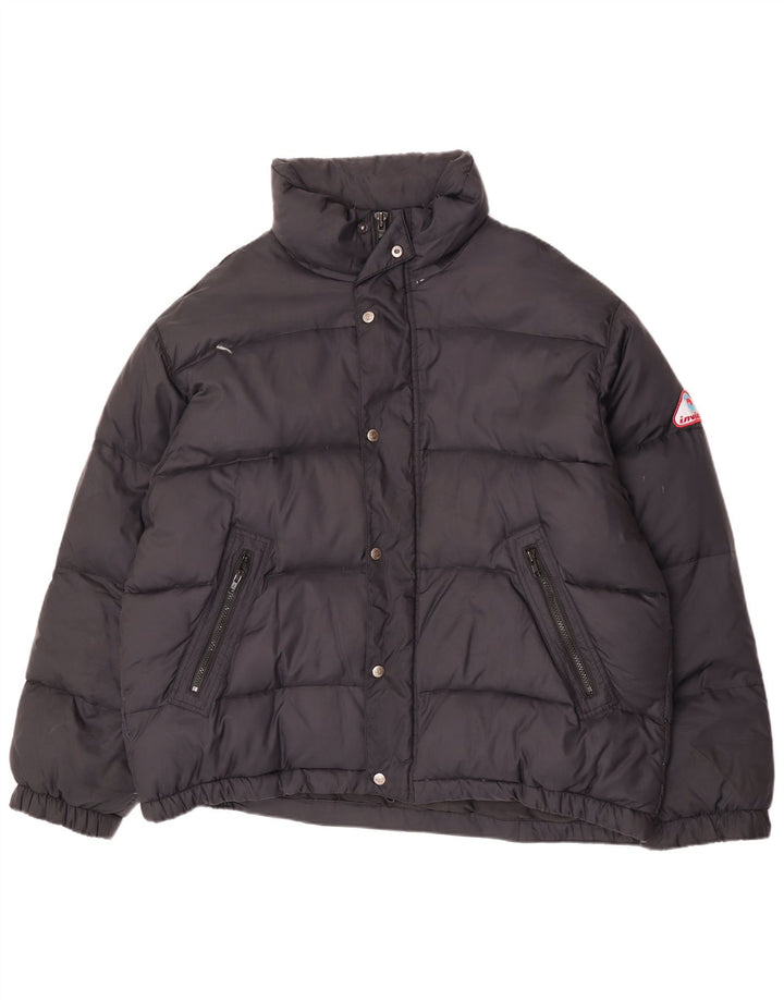 Chaqueta acolchada con capucha para hombre Invicta UK 44 2XL Poliamida negra