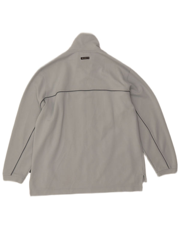 Asics - Chaqueta de chándal para mujer, talla 40, color gris medio