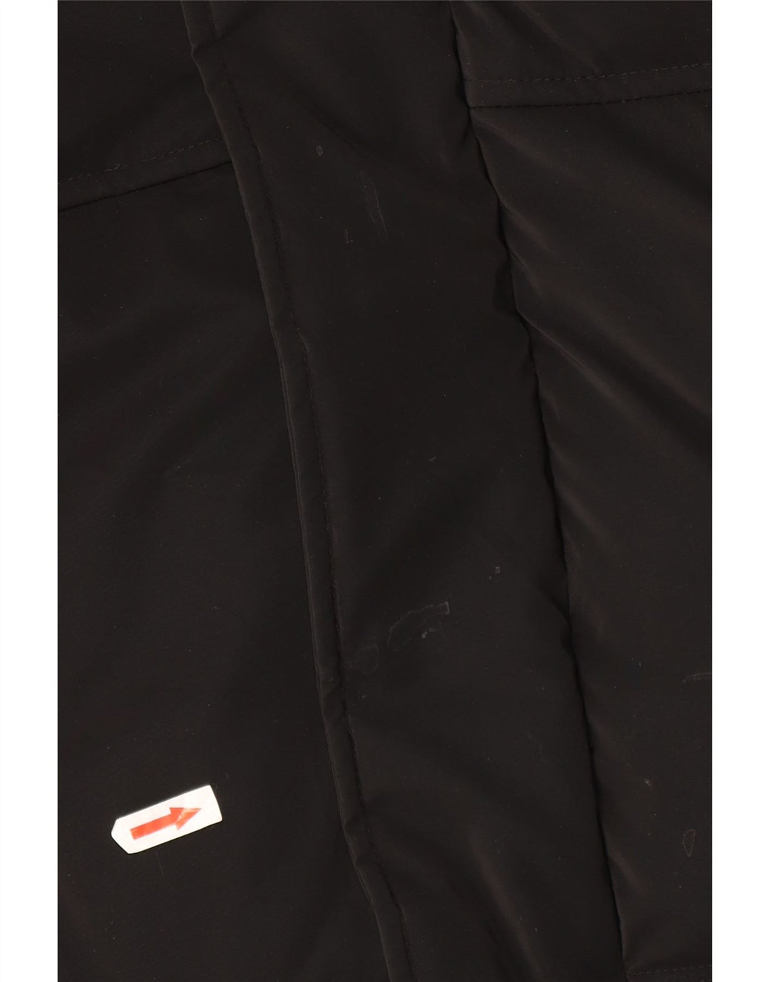 Zara Hombre Abrigo Acolchado Con Capucha UK 38 Medium Negro