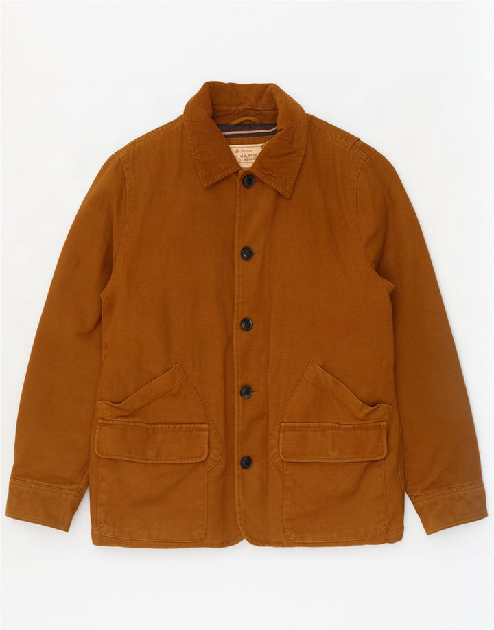 Chaqueta utilitaria para hombre Fat Face UK 38 Algodón marrón medio