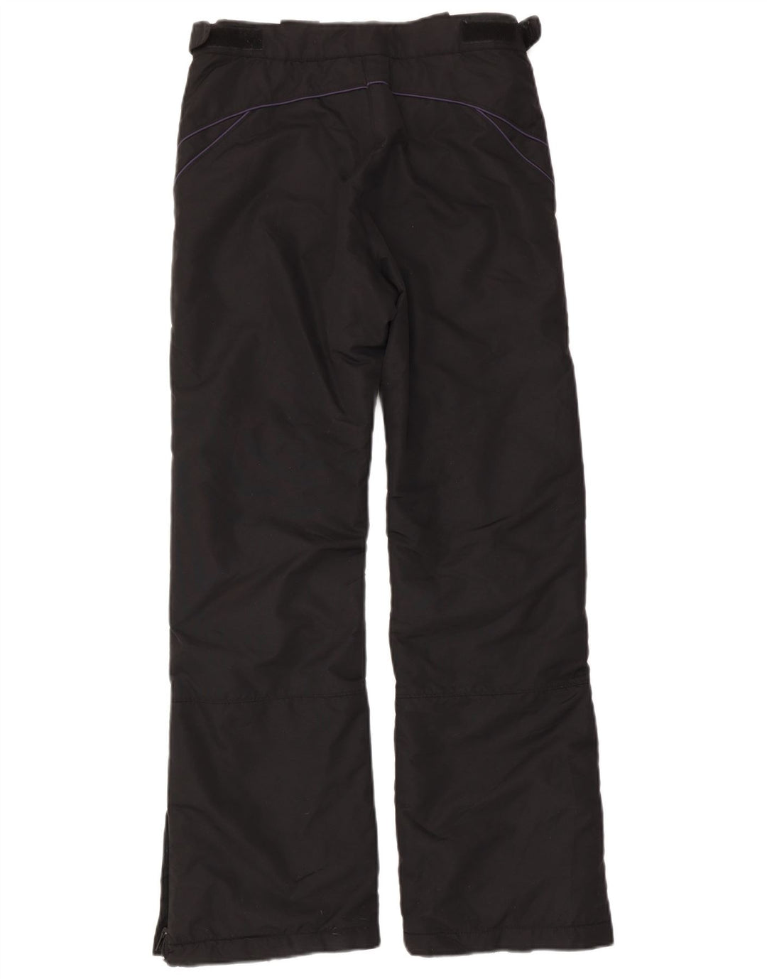 Brugi - Pantalones de esquí para mujer, talla 40, talla pequeña, poliamida negra