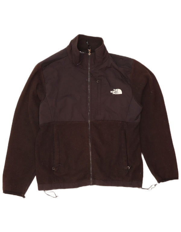 The North Face Chaqueta polar extragrande para mujer UK 10 Small Black Colorblock