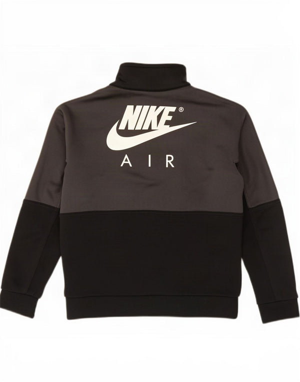 Nike Sudadera gráfica para niños 8-9 años Small Negro Colorblock